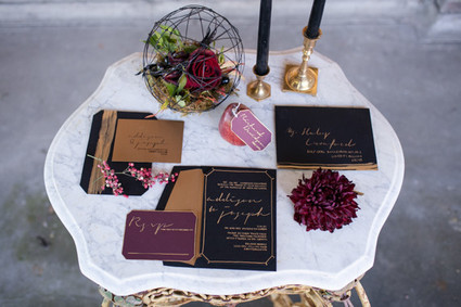 Enchanted masquerade wedding inspiration Wedding Inspiration