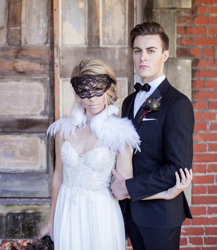 Enchanted masquerade wedding inspiration Wedding Inspiration