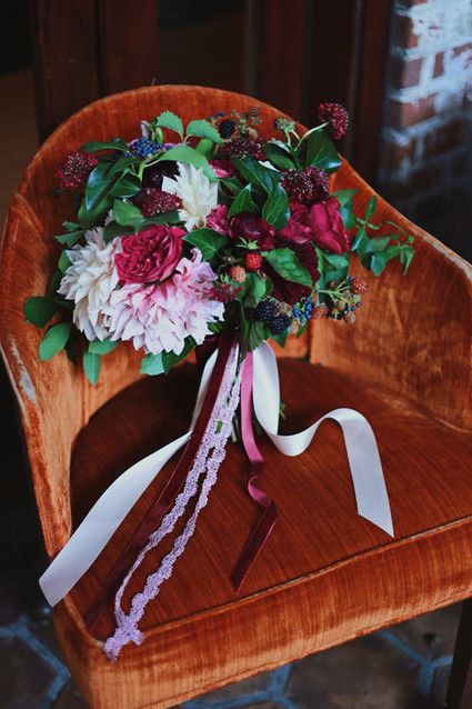 Fall berry color wedding inspiration Wedding Inspiration
