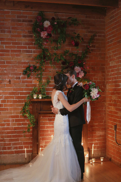 Fall berry color wedding inspiration Wedding Inspiration