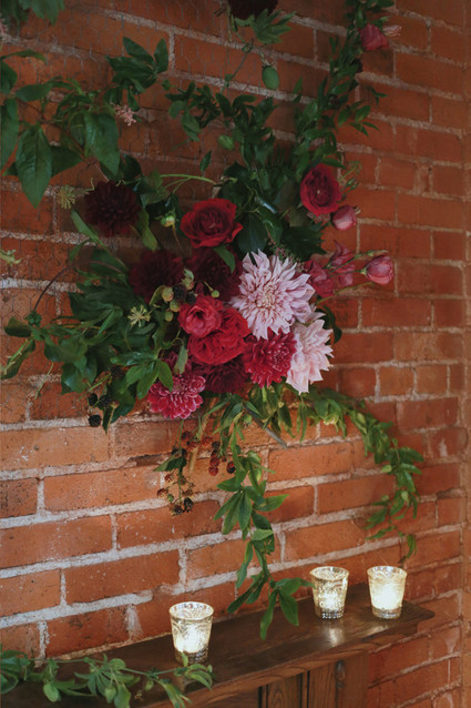 Fall berry color wedding inspiration Wedding Inspiration