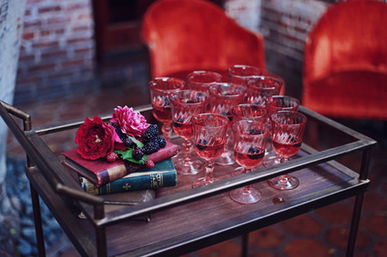 Fall berry color wedding inspiration Wedding Inspiration