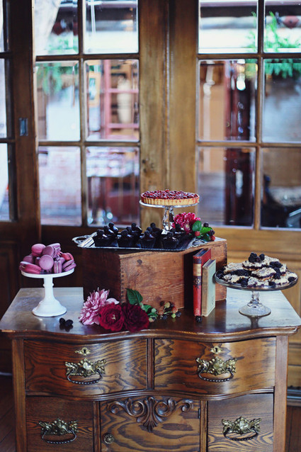 Fall berry color wedding inspiration Wedding Inspiration