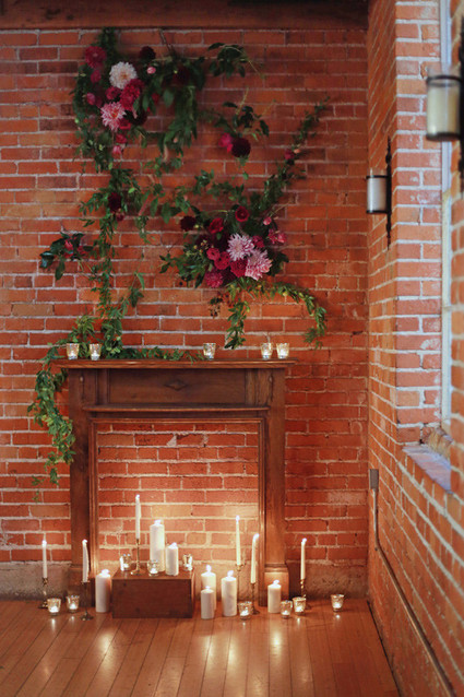 Fall berry color wedding inspiration Wedding Inspiration