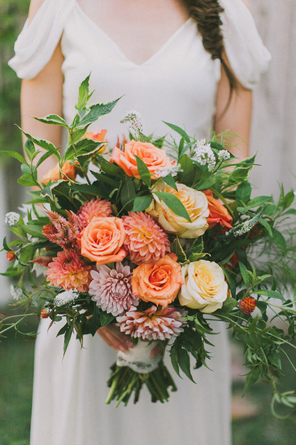 Orange Wedding Inspiration