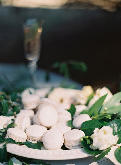 White Garden Wedding Food Inspiration Inspiration
