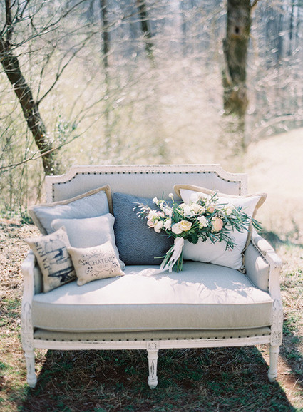 White Garden Wedding Inspiration Inspiration
