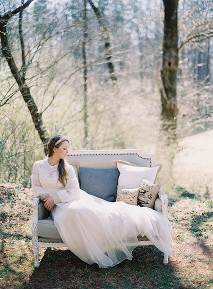 White Garden Wedding Inspiration Inspiration