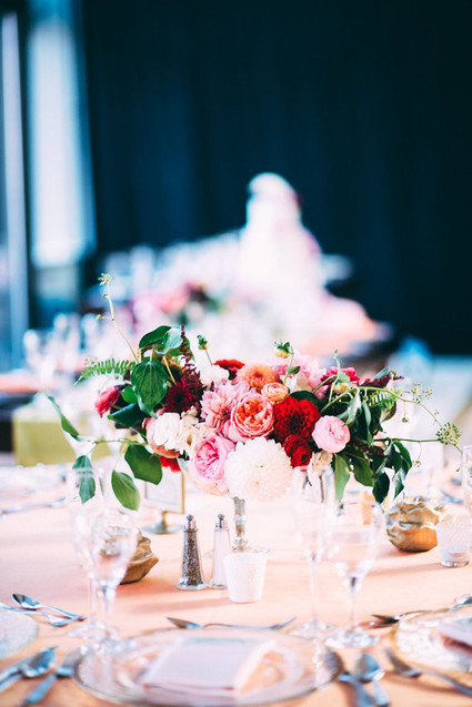 Metallic & pink Boston wedding Wedding Inspiration