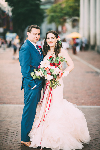 Metallic & pink Boston wedding Wedding Inspiration