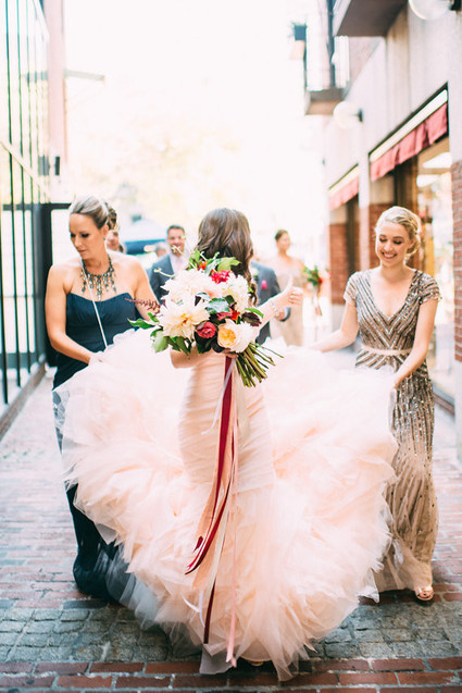 Metallic & pink Boston wedding Wedding Inspiration