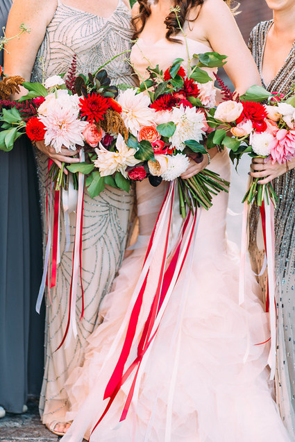 Metallic & pink Boston wedding Wedding Inspiration