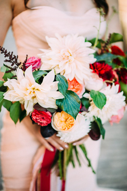 Metallic & pink Boston wedding Wedding Inspiration