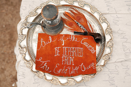 Rustic Christmas inspired signage Inspiration