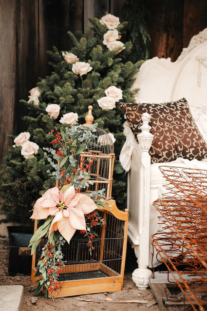 Rustic Christmas inspired decor Inspiration