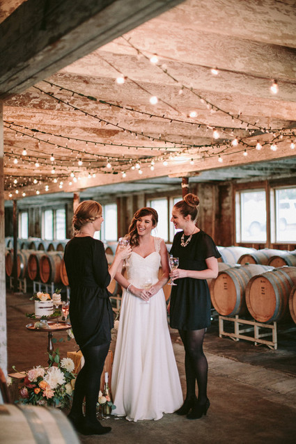 Canadian winery wedding inspiration Wedding Inspiration