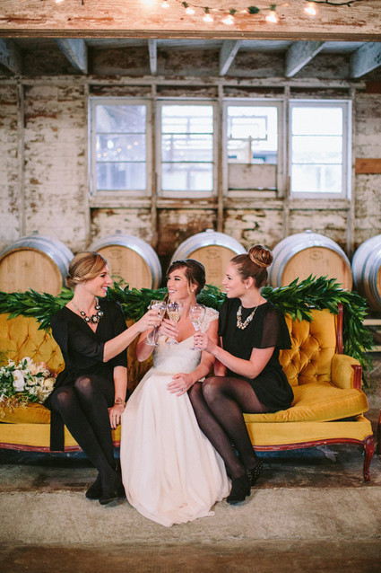 Canadian winery wedding inspiration Wedding Inspiration