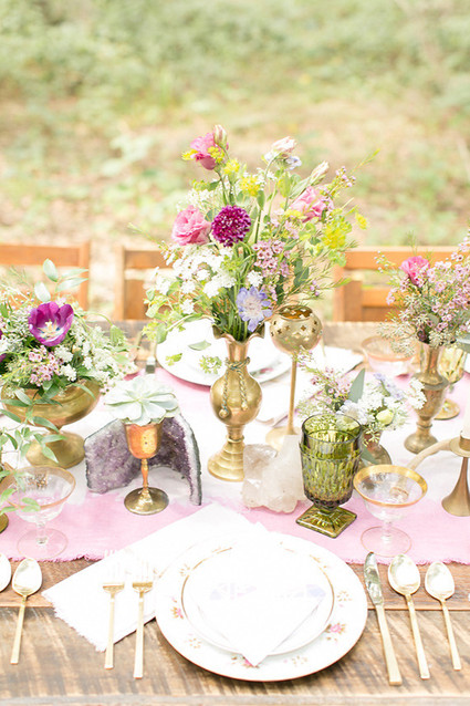 Modern Bohemian Wedding Inspiration Inspiration