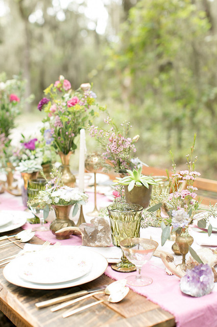 Modern Bohemian Wedding Inspiration Inspiration