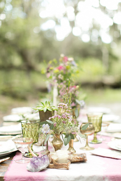 Modern Bohemian Wedding Decor Inspiration