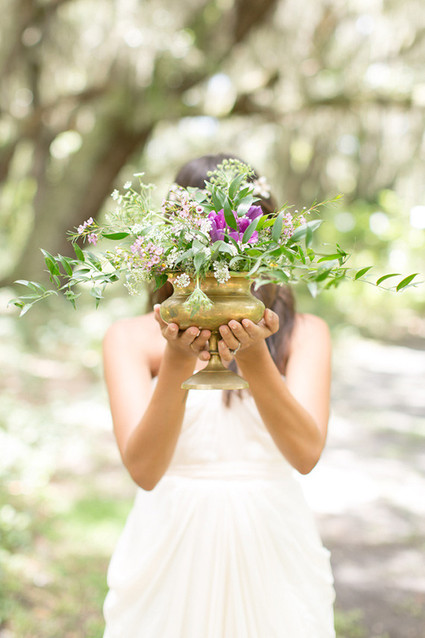 Modern Bohemian Wedding Florals Inspiration