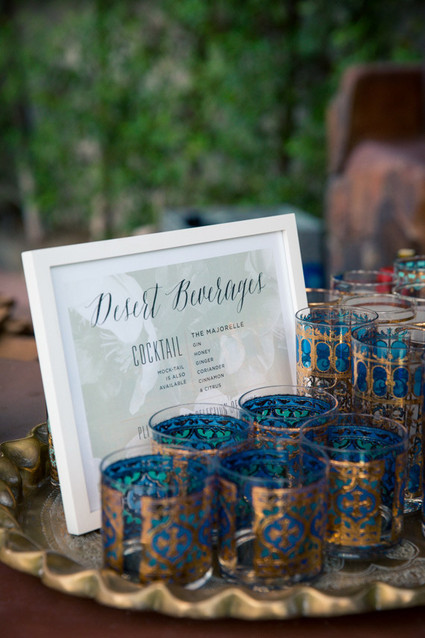 Glassware Wedding Inspiration
