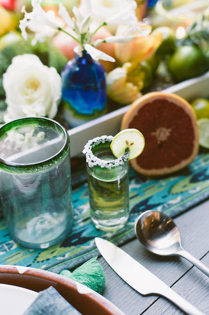 Mexican themed tablescape