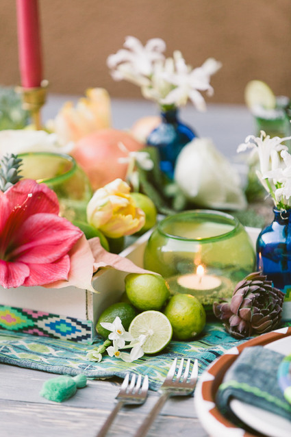 Mexican themed tablescape