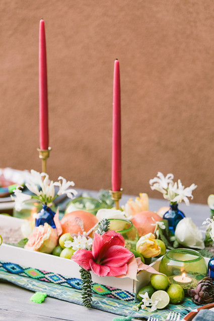 Mexican themed tablescape