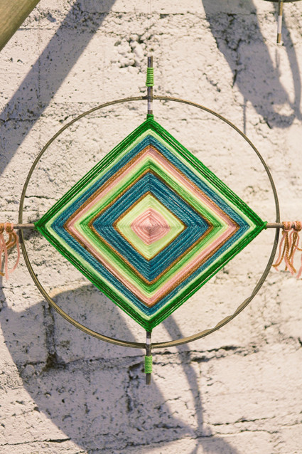 Gods Eye wedding decor