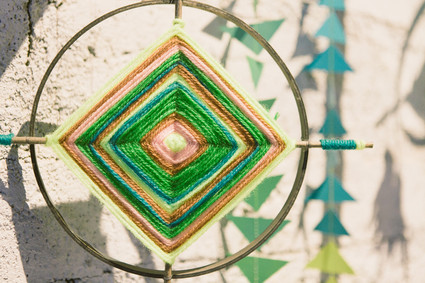 Gods Eye wedding decor