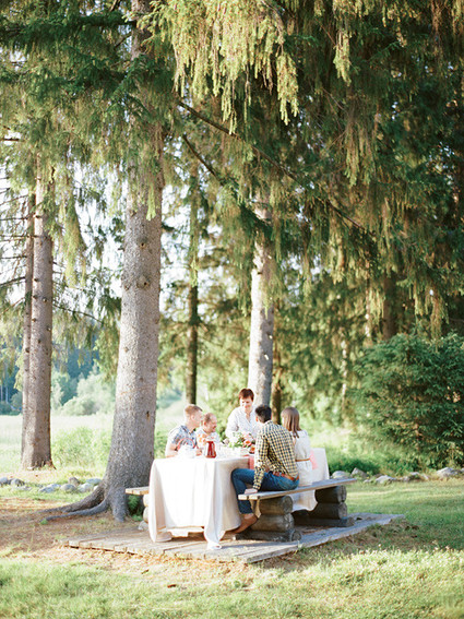 Lakeside early summer maternity photos in Karelia Russia | Ksenia Milushkina Photography | 100 Layer Cakelet