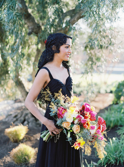 Exotic bridal bouquet