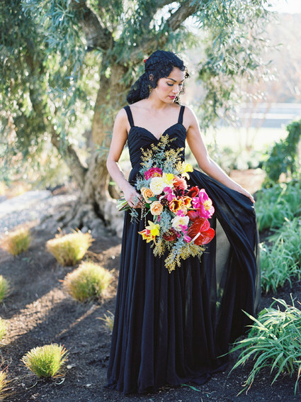 Exotic bridal bouquet