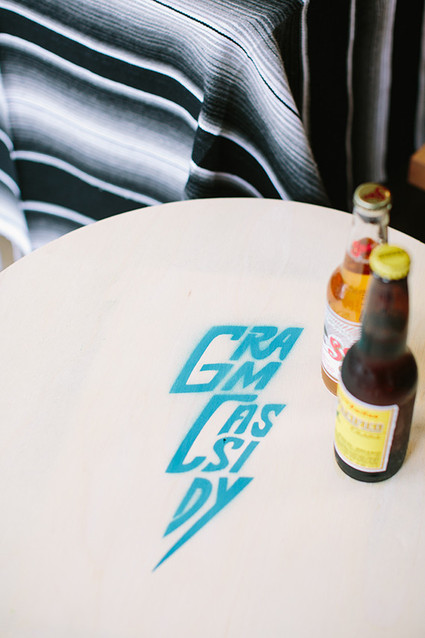 Grams first birthday skate party by Gunn Swain | Photos by Taryn Kent | 100 Layer Cakelet