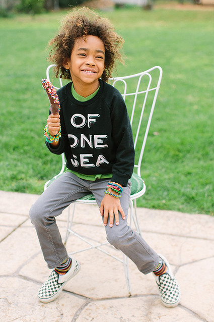 Grams first birthday skate party by Gunn Swain | Photos by Taryn Kent | 100 Layer Cakelet