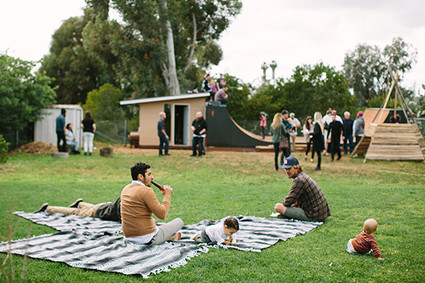 Grams first birthday skate party by Gunn Swain | Photos by Taryn Kent | 100 Layer Cakelet Inspiration