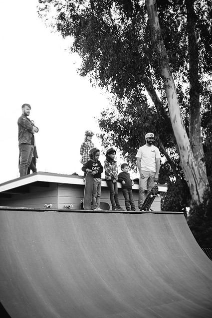 Grams first birthday skate party by Gunn Swain | Photos by Taryn Kent | 100 Layer Cakelet Inspiration