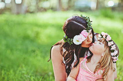 Flower Crown Wedding Inspiration