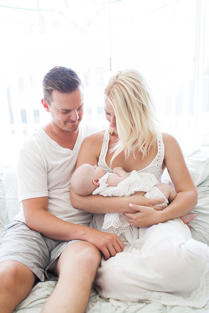 Mother and baby lifestyle photos by Poiema Photography | 100 Layer Cakelet Inspiration