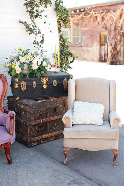 Vintage event furniture