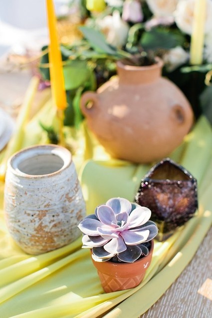 Modern spring wedding inspiration