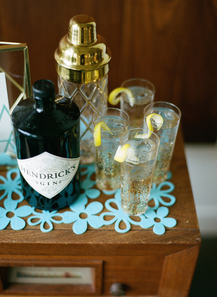 Mid-century modern wedding inspiration Inspiration