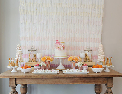 Pink Bohemian 5th Birthday Inspiration