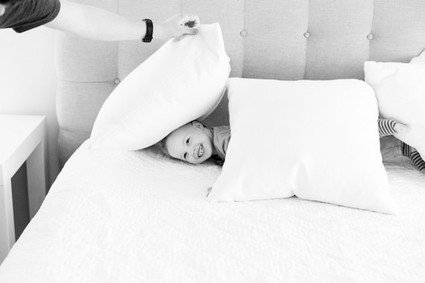 White nursery inspiration and newborn photos by Hello Pinecone