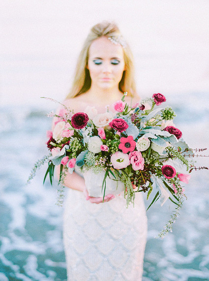 Red and pink bouquet