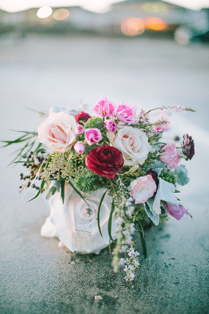 Red and pink bouquet