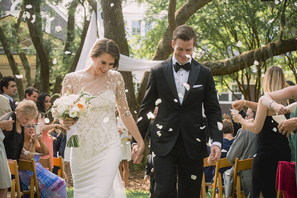 Elegant Playful Charleston Wedding Ceremony Inspiration