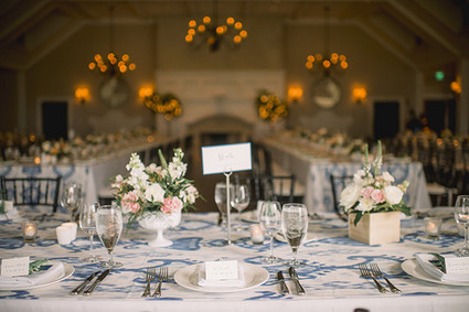 Elegant Charleston wedding tablescape