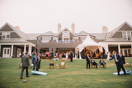 Outdoor Charleston wedding reception